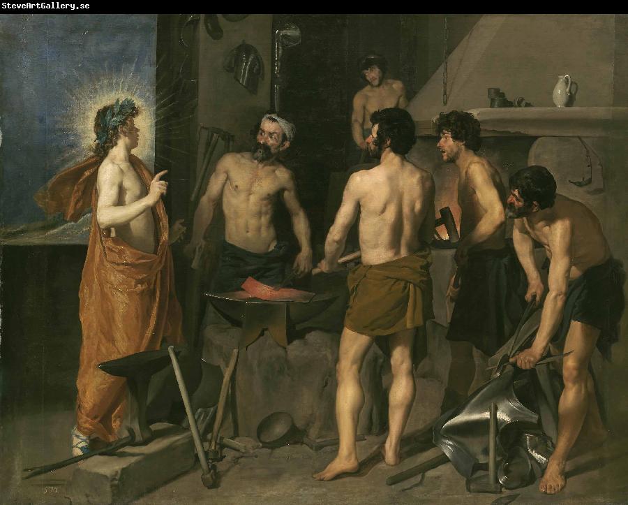 Diego Velazquez Apollo in the Forge of Vulcan